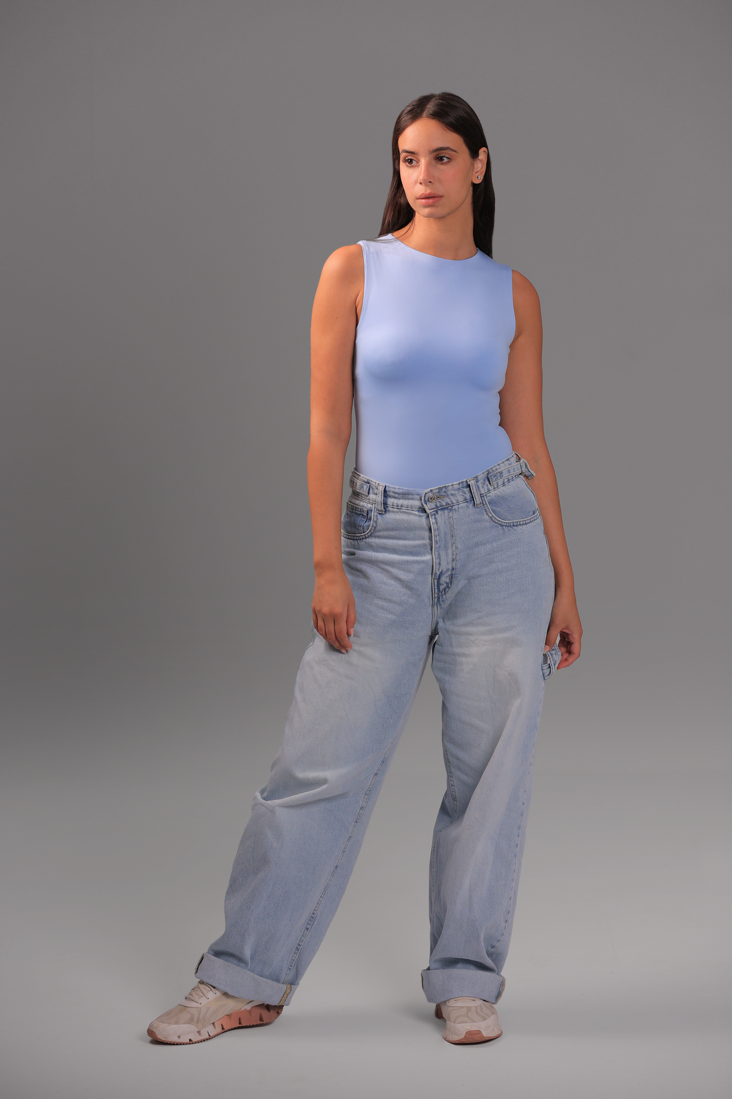 Baby Blue Sleek Tank Top