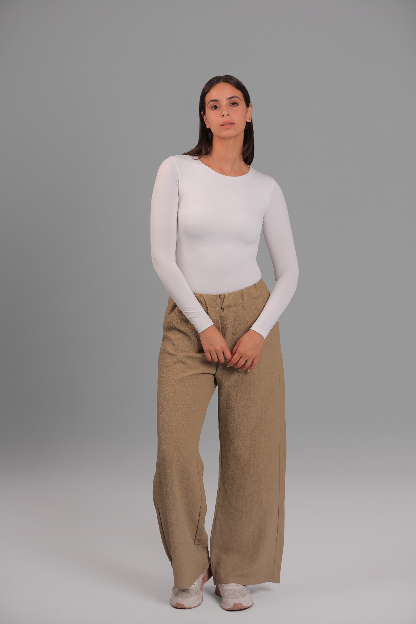 Off White Classic Long Sleeve Top